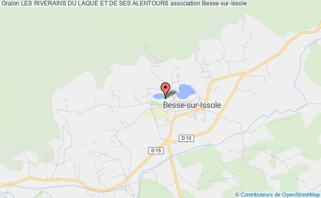 plan association Les Riverains Du LaquÉ Et De Ses Alentours Besse-sur-Issole