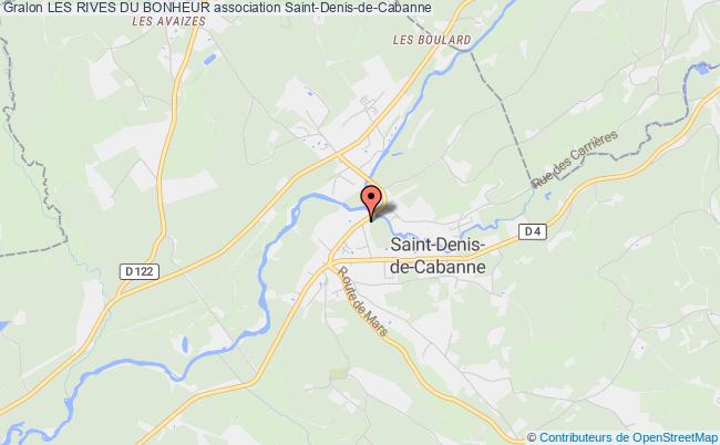 plan association Les Rives Du Bonheur Saint-Denis-de-Cabanne