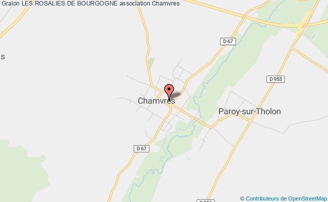 plan association Les Rosalies De Bourgogne Chamvres