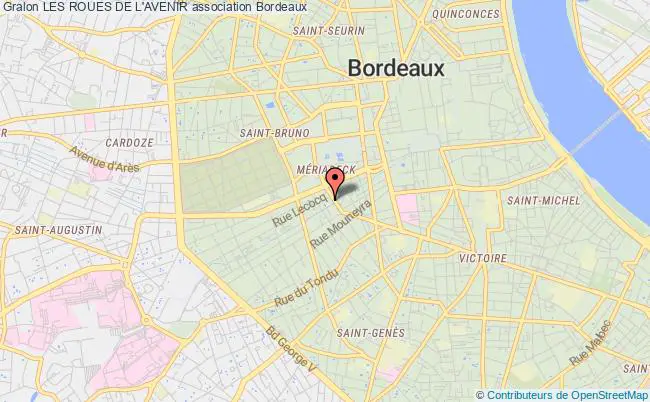 plan association Les Roues De L'avenir Bordeaux