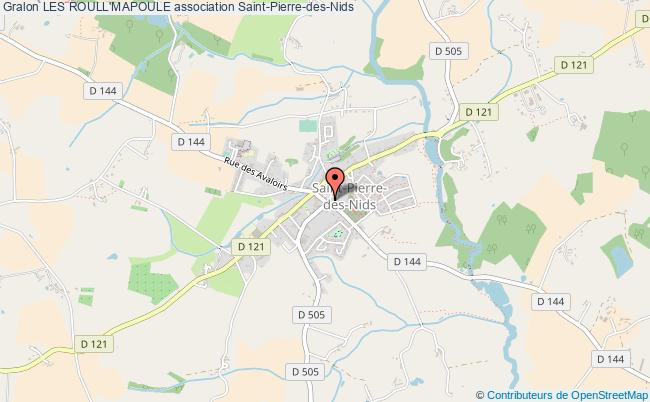 plan association Les Roull'mapoule Saint-Pierre-des-Nids