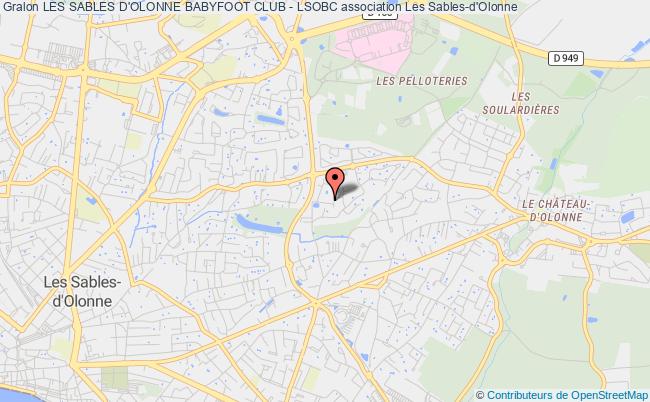 plan association Les Sables D'olonne Babyfoot Club - Lsobc Les   Sables-d'Olonne