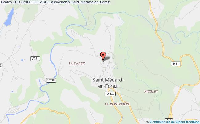 plan association Les Saint-fÊtards Saint-Médard-en-Forez