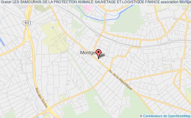 plan association Les SamouraÏs De La Protection Animale Sauvetage Et Logistique France 