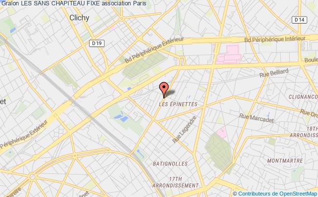 plan association Les Sans Chapiteau Fixe PARIS