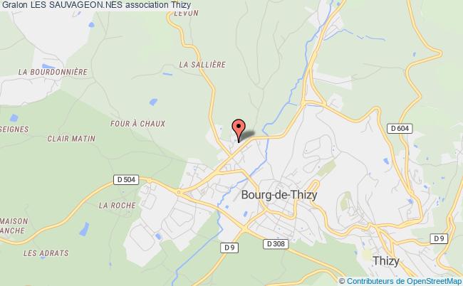 plan association Les Sauvageon.nes Thizy-les-Bourgs