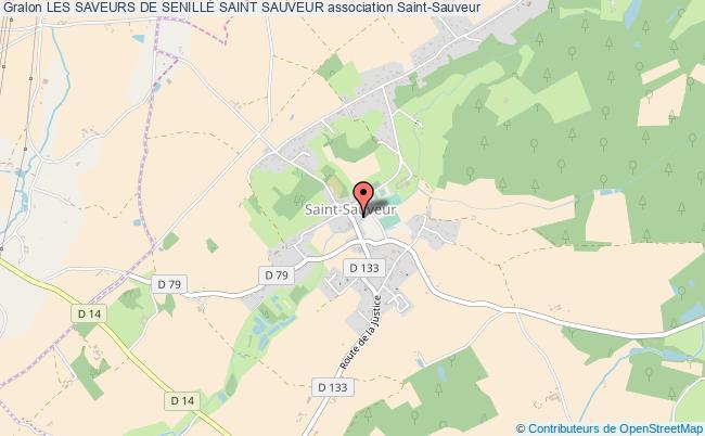 plan association Les Saveurs De SenillÉ Saint Sauveur Senillé-Saint-Sauveur