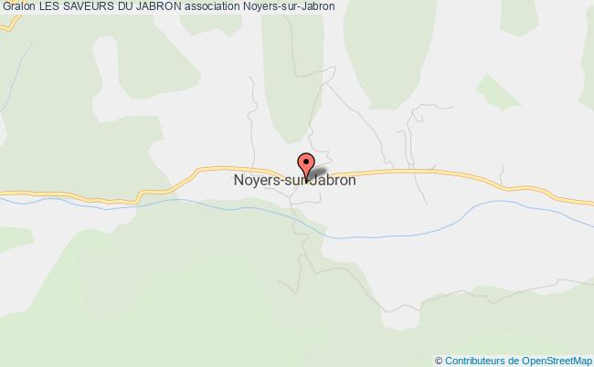 plan association Les Saveurs Du Jabron Noyers-sur-Jabron