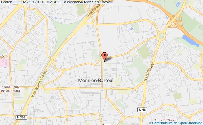 plan association Les Saveurs Du Marche Mons-en-Baroeul
