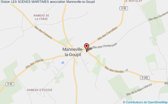plan association Les ScÈnes Maritimes Manneville-la-Goupil