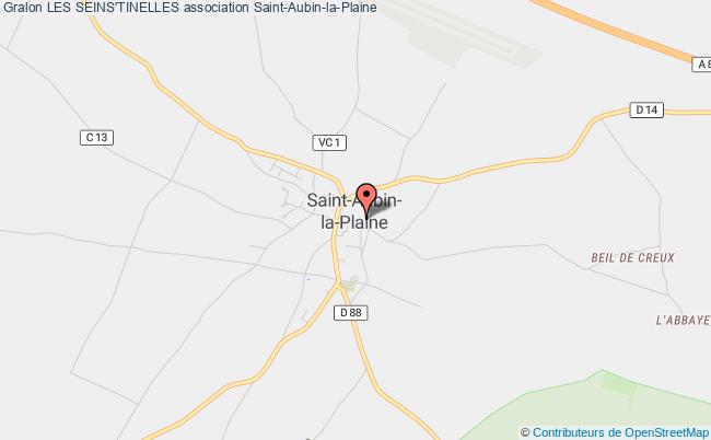 plan association Les Seins'tinelles Saint-Aubin-la-Plaine