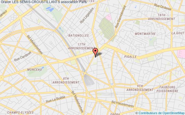 plan association Les Semis-croustillants Paris
