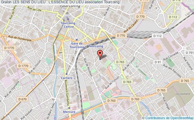 plan association Les Sens Du Lieu : L'essence Du Lieu 