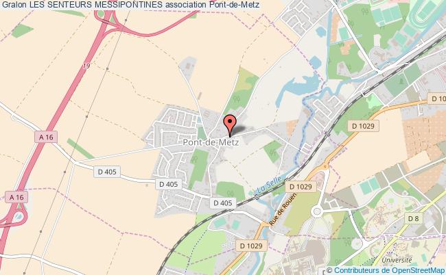 plan association Les Senteurs Messipontines Pont-de-Metz