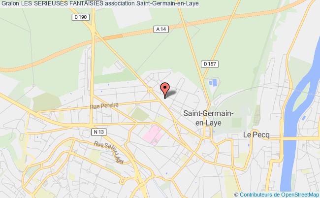 plan association Les Serieuses Fantaisies Saint-Germain-en-Laye