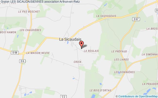 plan association Les Sicaudaisiennes Chaumes-en-Retz