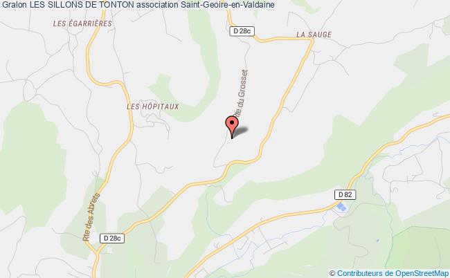 plan association Les Sillons De Tonton Saint-Geoire-en-Valdaine
