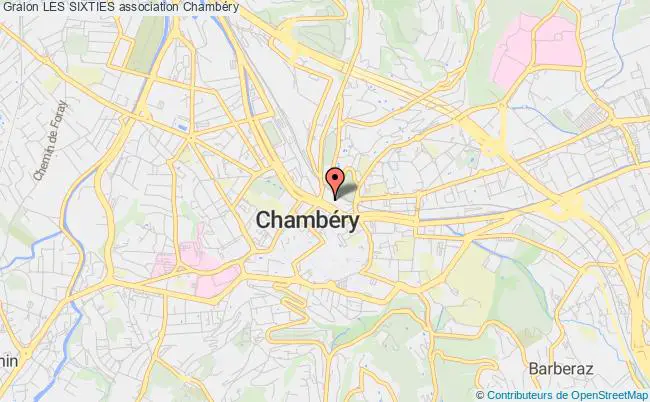 plan association Les Sixties Chambéry