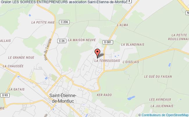 plan association Les Soirees Entrepreneurs Saint-Étienne-de-Montluc