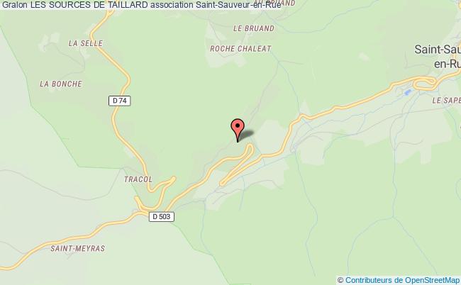 plan association Les Sources De Taillard Saint-Sauveur-en-Rue