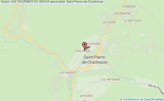 plan association Les Sourires Du Kenya Saint-Pierre-de-Chartreuse