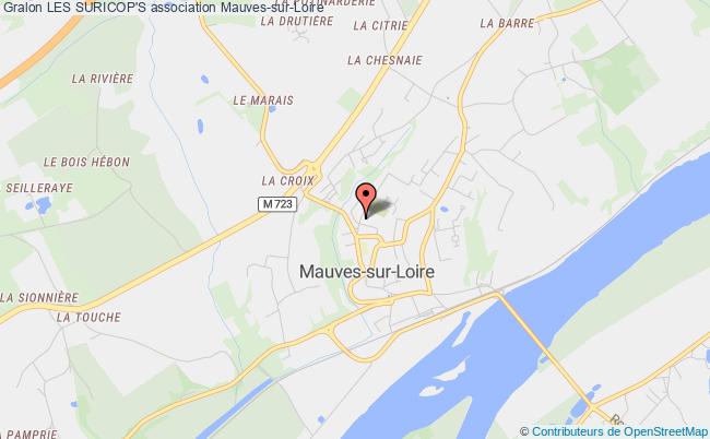 plan association Les Suricop's Mauves-sur-Loire