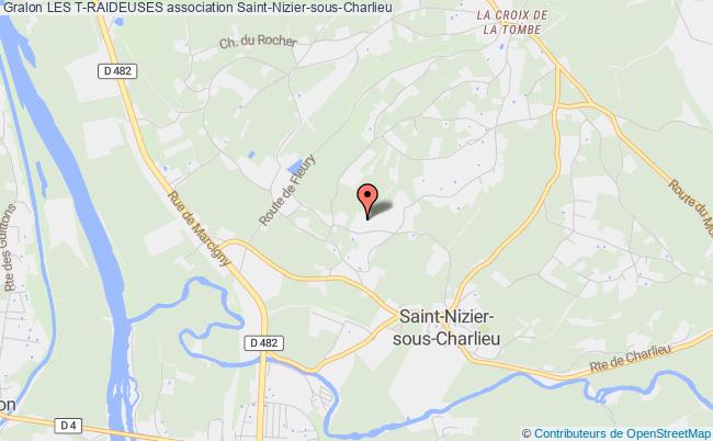 plan association Les T-raideuses Saint-Nizier-sous-Charlieu