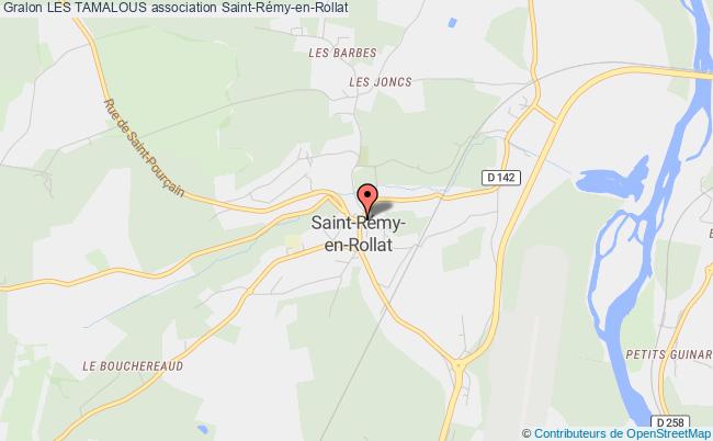 plan association Les Tamalous Saint-Rémy-en-Rollat