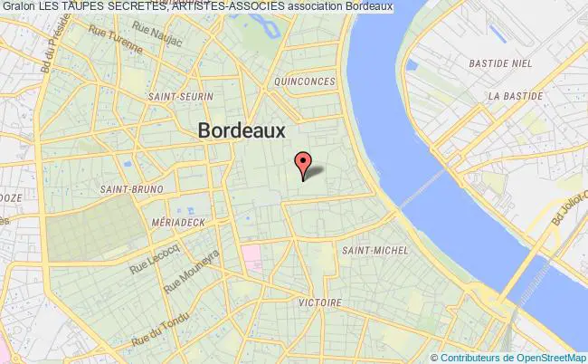 plan association Les Taupes Secretes, Artistes-associes Bordeaux