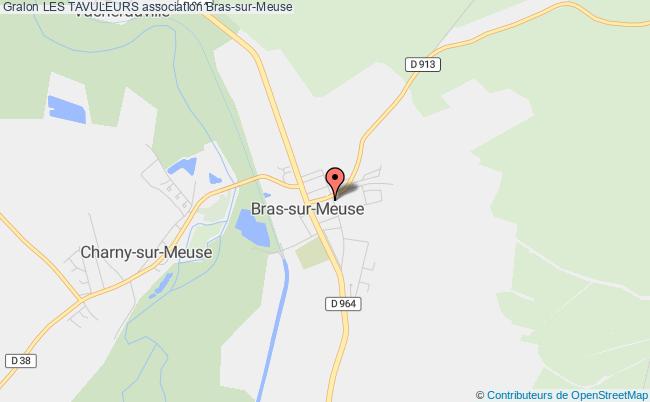 plan association Les Tavuleurs Bras-sur-Meuse