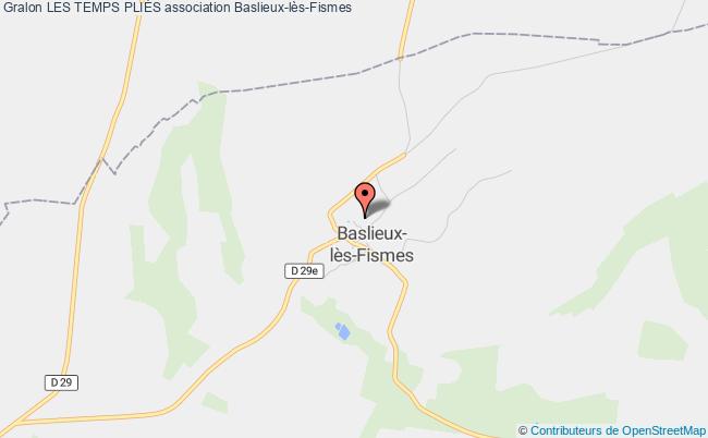plan association Les Temps PliÉs Baslieux-lès-Fismes