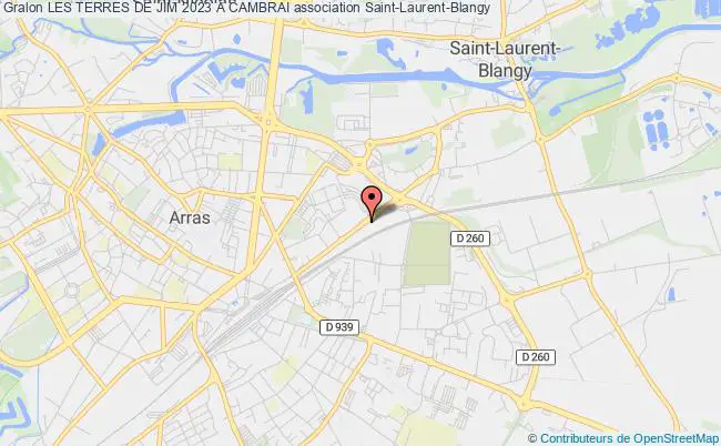 plan association Les Terres De Jim 2023 À Cambrai Saint-Laurent-Blangy