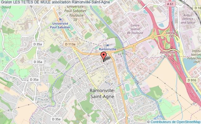 plan association Les Tetes De Mule Ramonville-Saint-Agne
