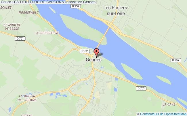 plan association Les Titilleurs De Gardons Gennes-Val de Loire