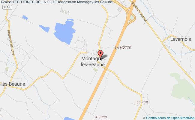 plan association Les Titines De La Cote Montagny-lès-Beaune