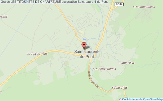 plan association Les Titounets De Chartreuse Saint-Laurent-du-Pont
