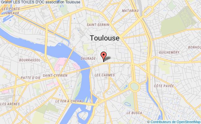 plan association Les Toiles D'oc Toulouse