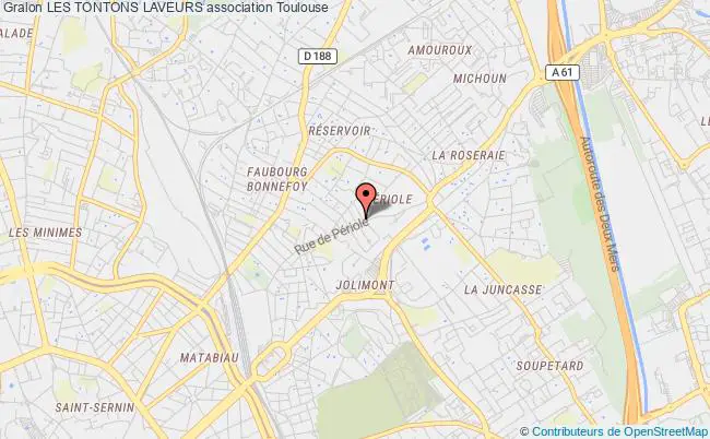 plan association Les Tontons Laveurs Toulouse