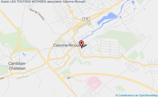 plan association Les Tontons Motards Calonne-Ricouart