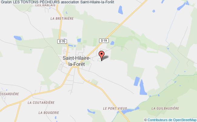 plan association Les Tontons PÊcheurs Saint-Hilaire-la-Forêt