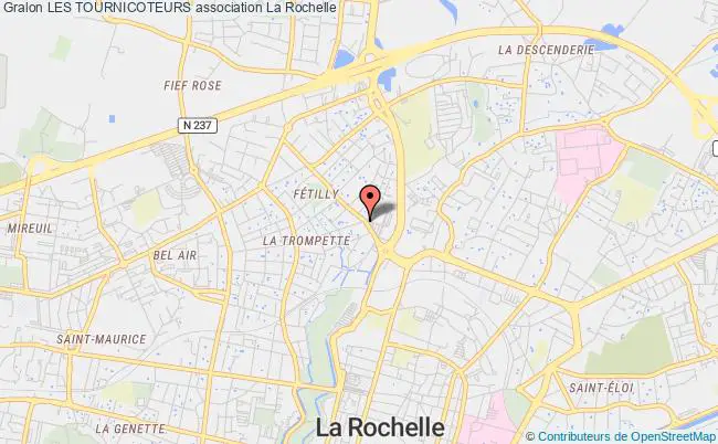 plan association Les Tournicoteurs La    Rochelle