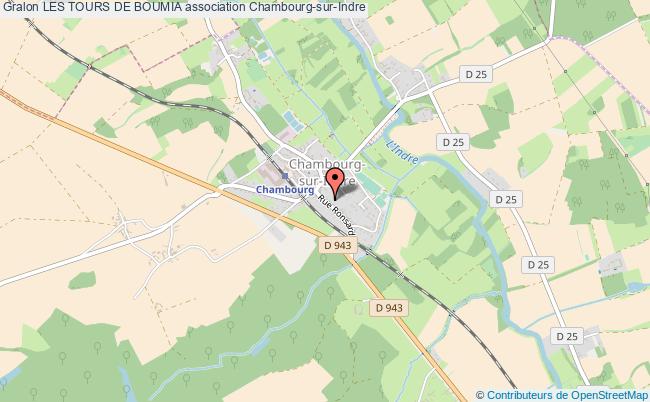 plan association Les Tours De Boumia Chambourg-sur-Indre