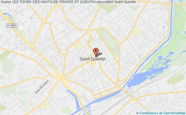 plan association Les Tours Des Hauts-de-france St Quentin Saint-Quentin