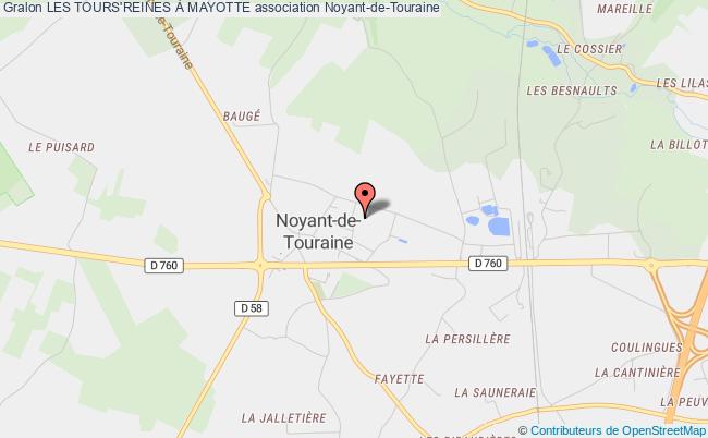 plan association Les Tours'reines À Mayotte Noyant-de-Touraine