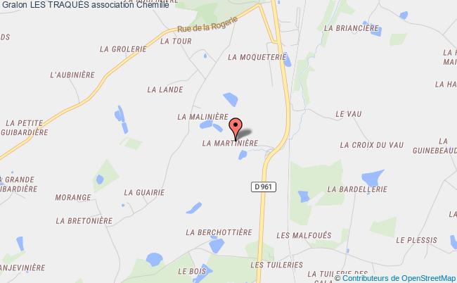 plan association Les TraquÉs Chemillé-en-Anjou