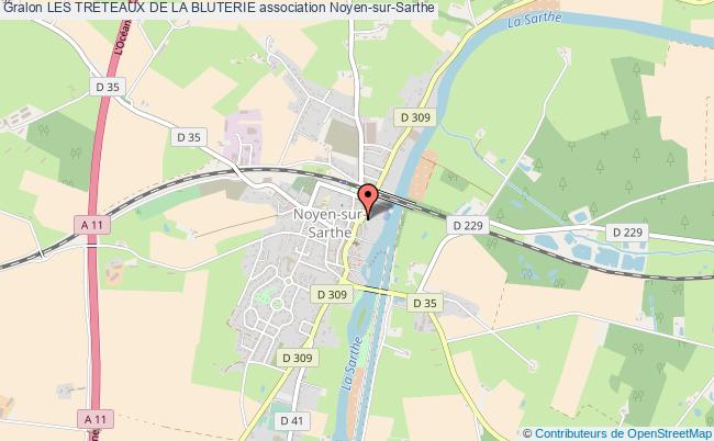 plan association Les Treteaux De La Bluterie Noyen-sur-Sarthe