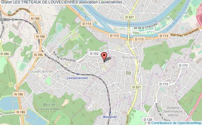 plan association Les Treteaux De Louveciennes Louveciennes