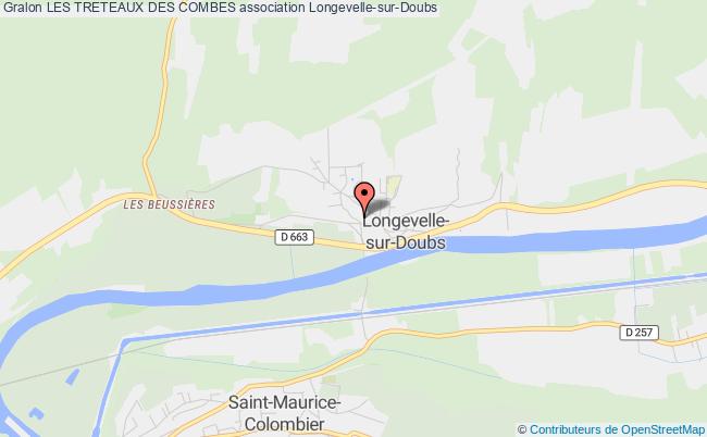 plan association Les Treteaux Des Combes Longevelle-sur-Doubs
