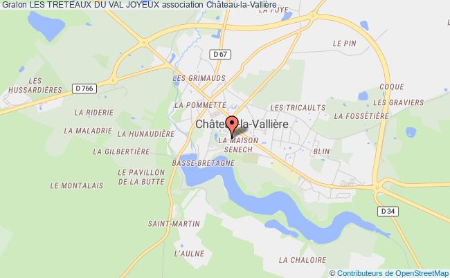plan association Les Treteaux Du Val Joyeux Château-la-Vallière