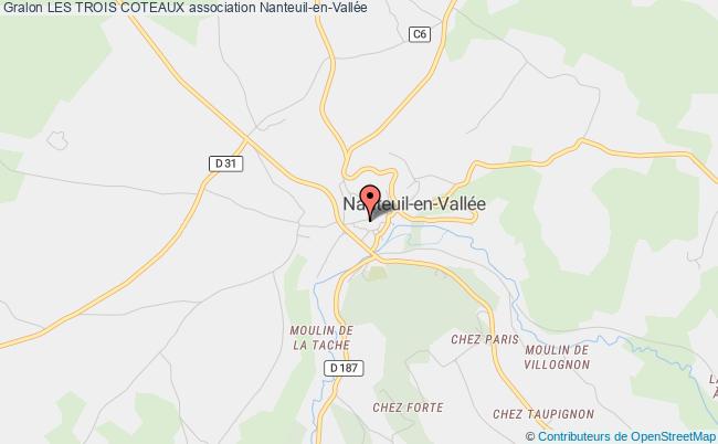 plan association Les Trois Coteaux Nanteuil-en-Vallée